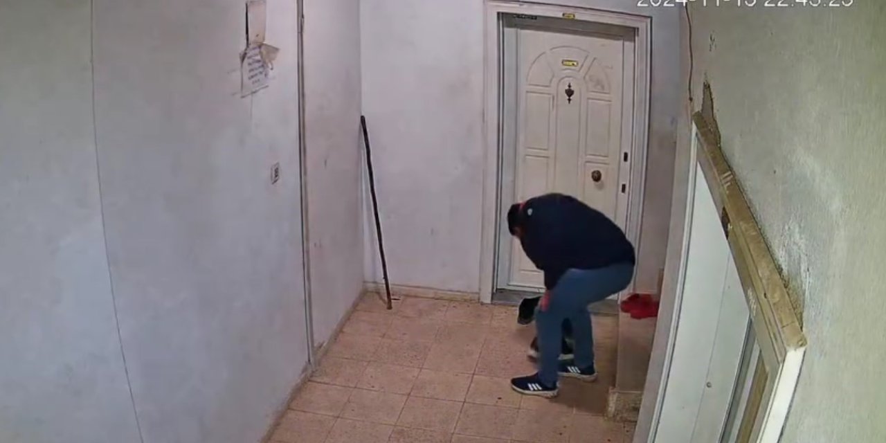 Ayakkabı Hırsızlığı Güvenlik Kamerasında