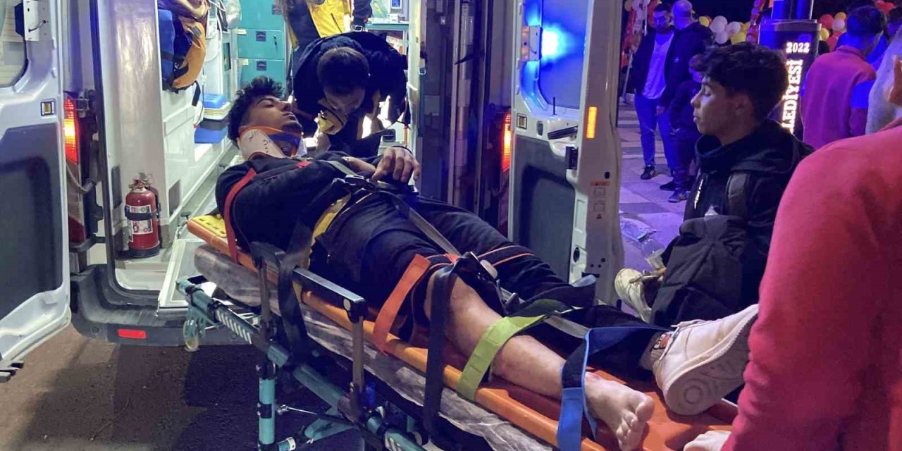 Aksaray’da Otomobil Motosiklete Çarptı: 1 Yaralı