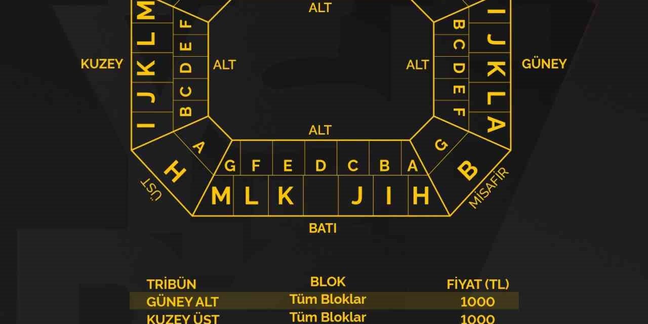 Kayserispor - Fenerbahçe Maç Biletleri Satışa Çıkıyor