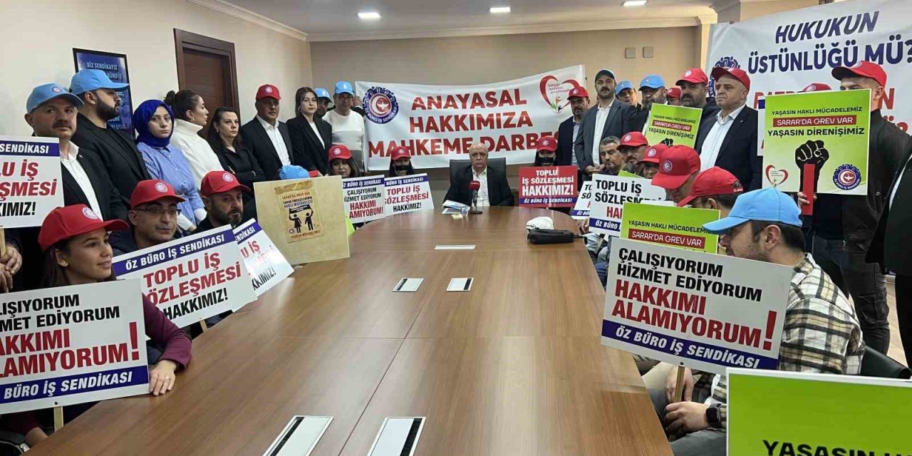 Sarar Grevinin Mahkeme Kararıyla Durdurulması