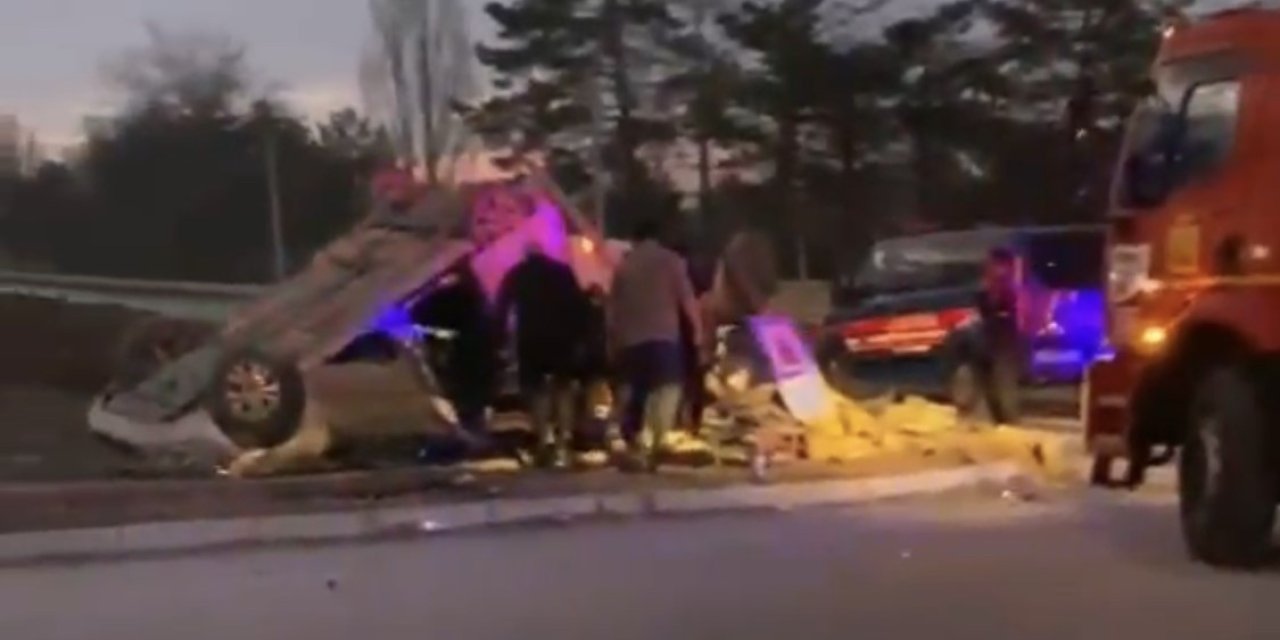 Konya’da Hafif Ticari Araç İle Minibüs Çarpıştı: 5 Yaralı