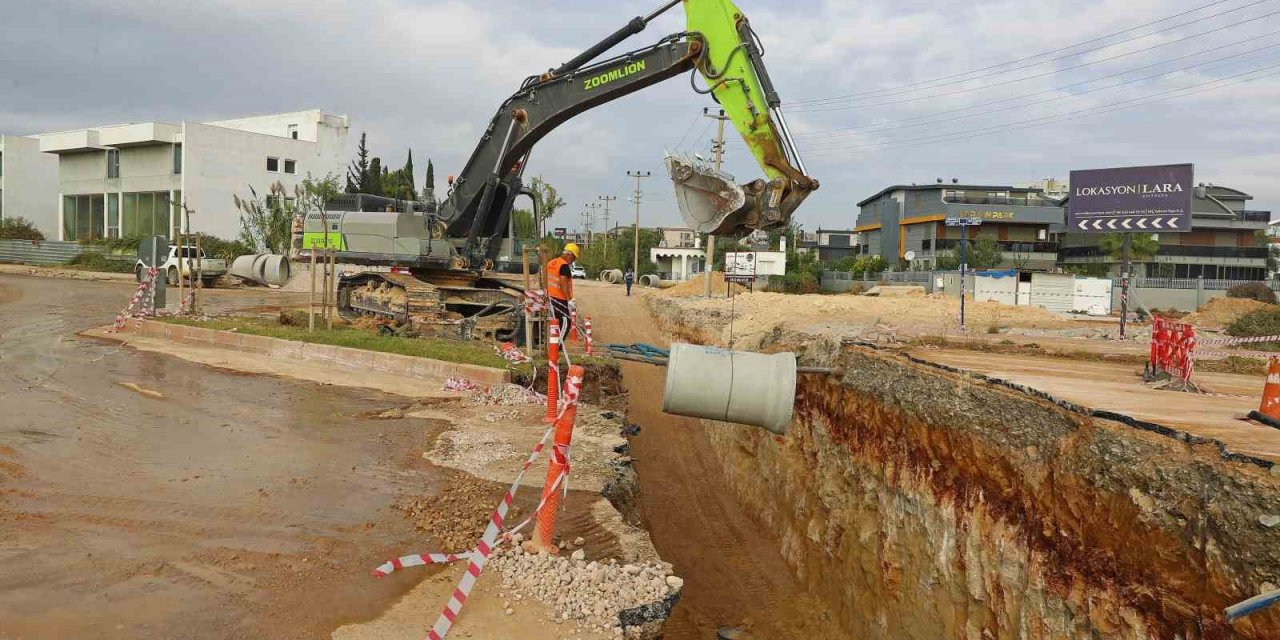 Aksu’da 40 Kilometrelik Kanalizasyon Çalışmasında Sona Yaklaşıldı