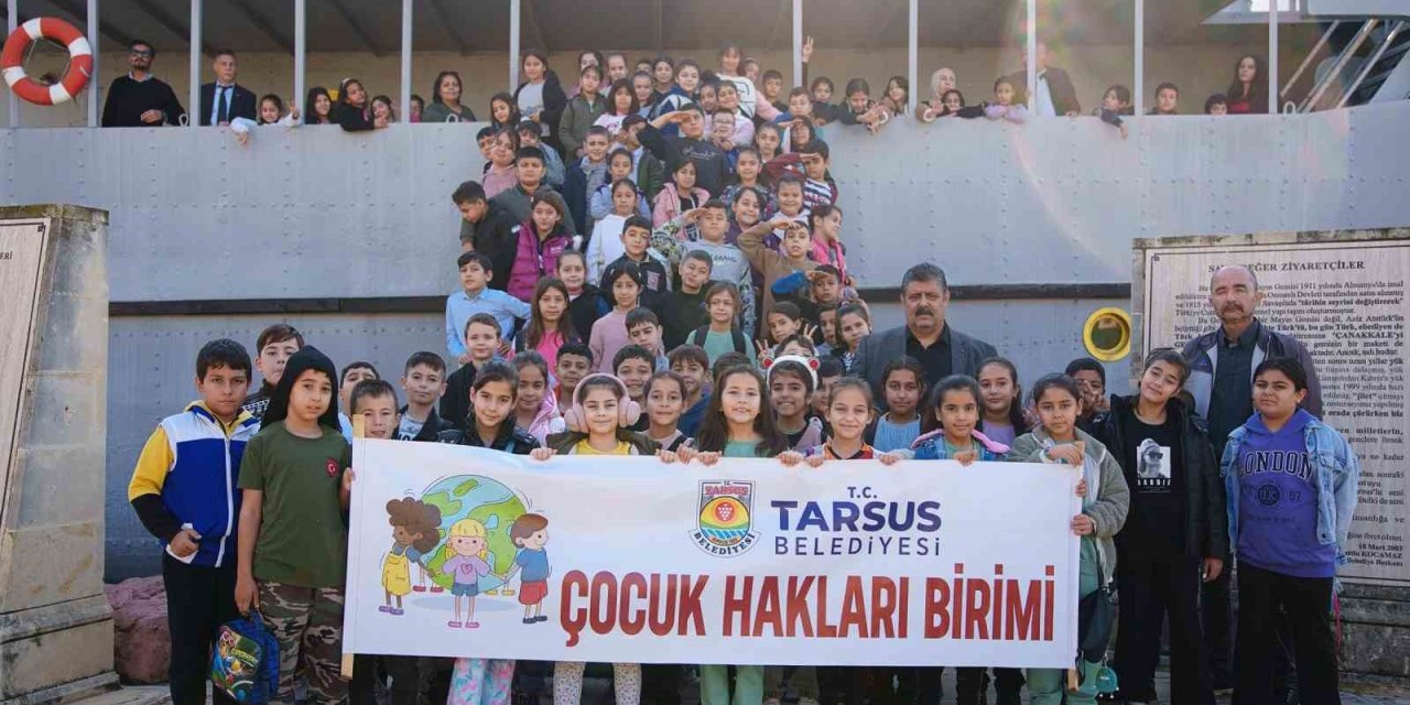 Tarsus’ta Çocuklar Haklarını Eğlenerek Öğrendi
