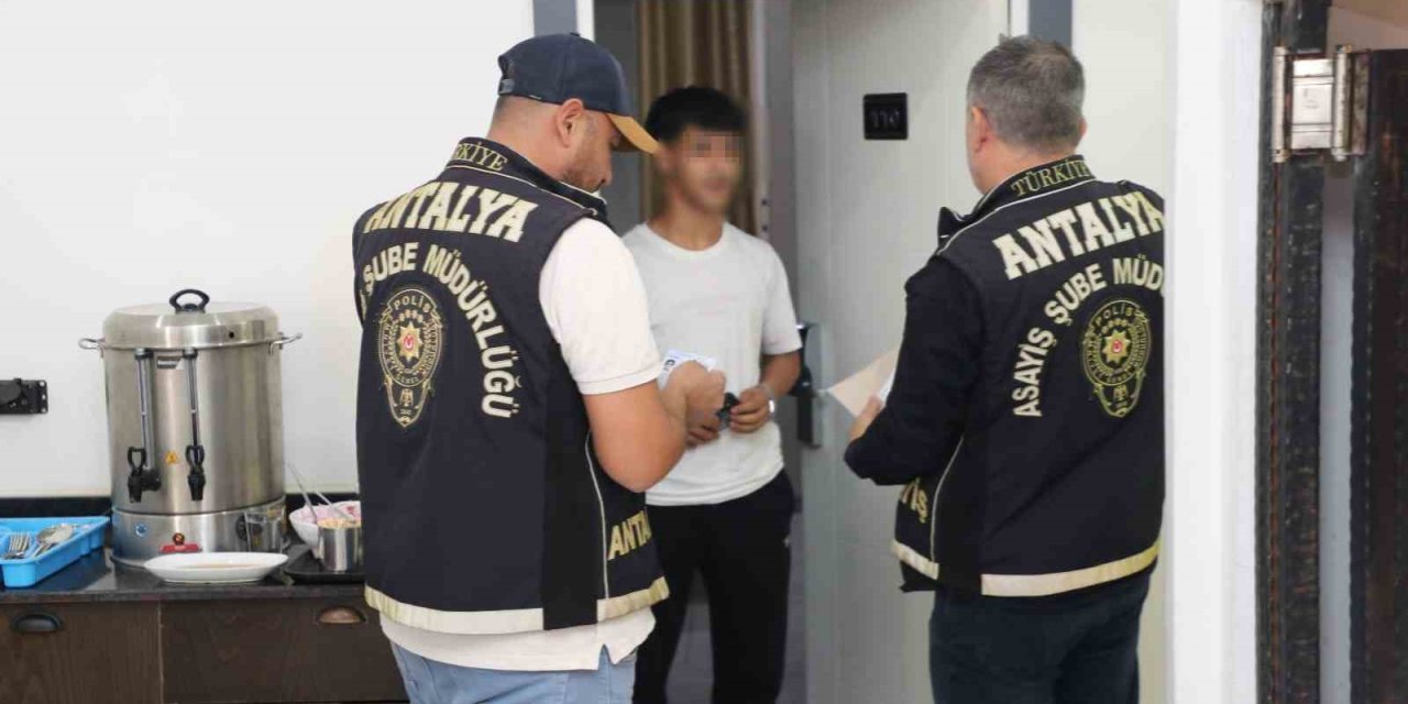 Antalya’da Günübirlik Kiralanan Evler Denetlendi