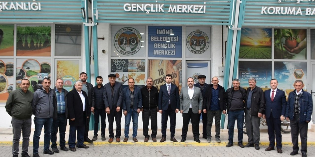 İnönü’de Muhtarlar Toplantısı Yapıldı