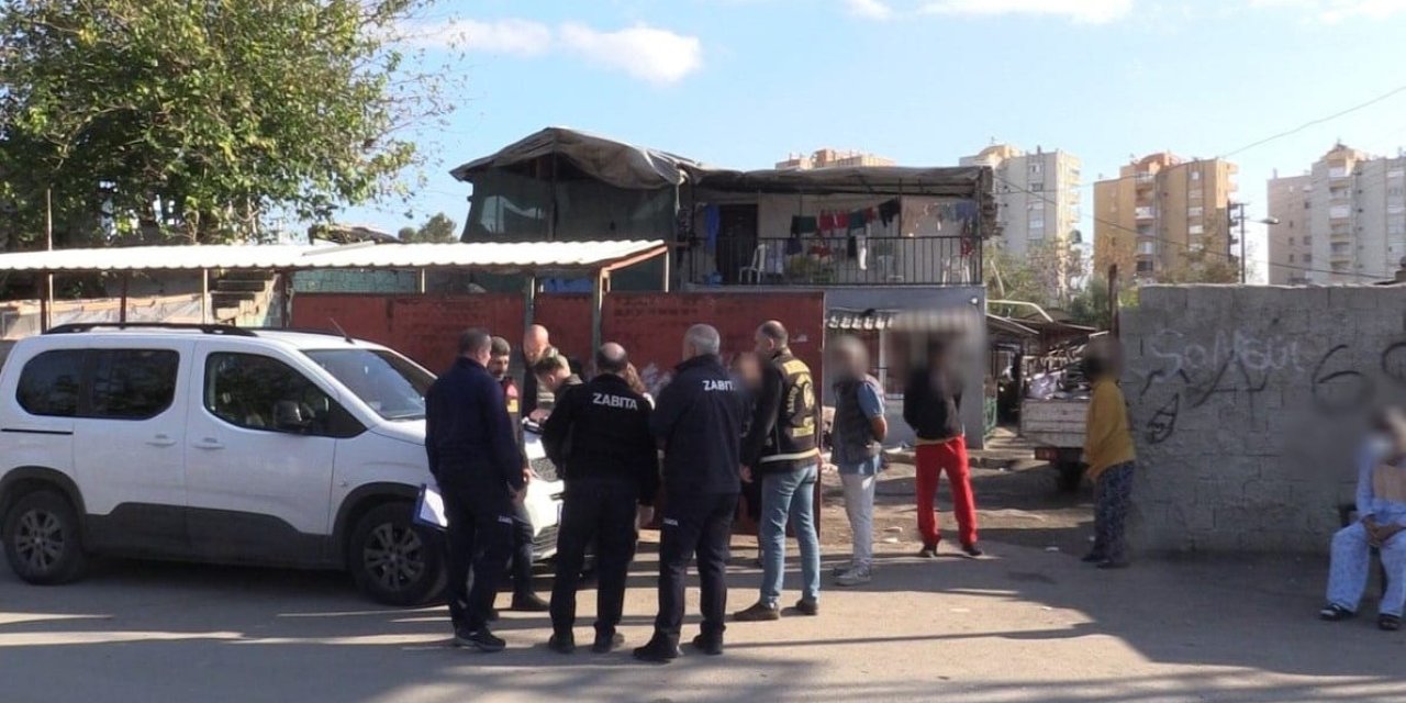 Antalya’da Çalıntı Eşyaları Satan Hurdacılara Baskın