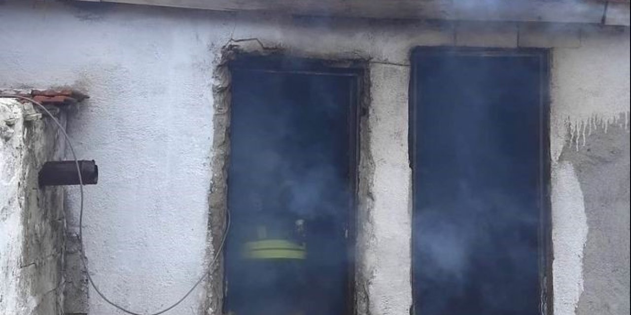 Kulu’da Müştemilatta Yangın