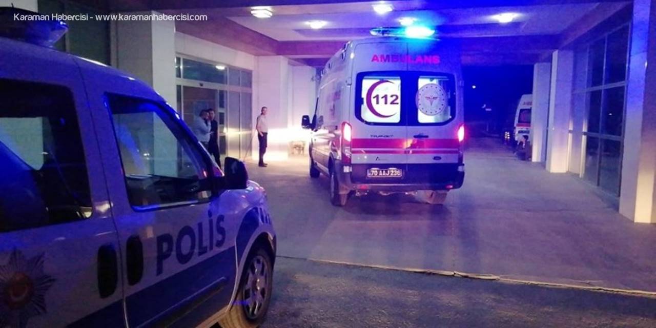 Karaman’da Trafik Kazası: 1 Yaralı