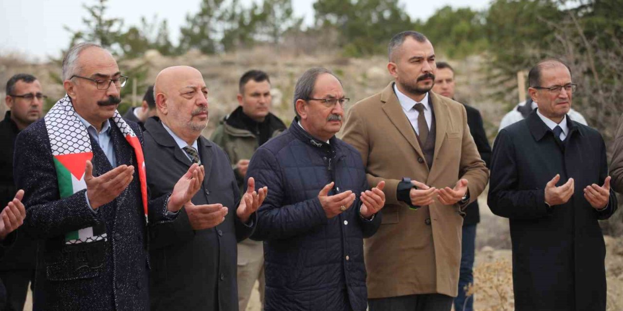 Konya’da, Gazze’deki Basın Şehitleri İçin Hatıra Ormanı Kuruldu