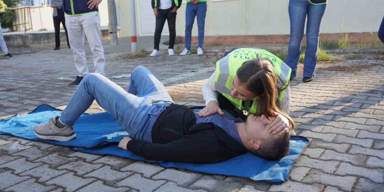 Akdeniz Elektrik’te Deprem Tatbikatı Yapıldı