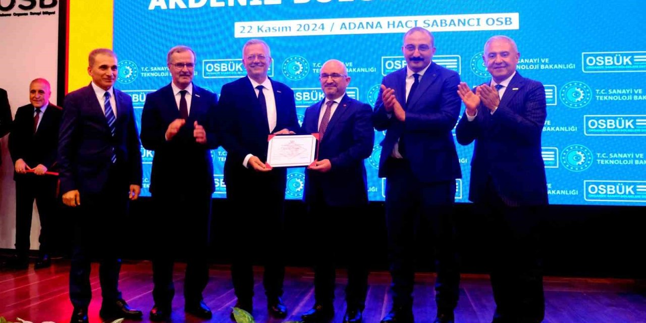 Mtosb, ’yeşil Osb Belgesi’ Almaya Hak Kazandı