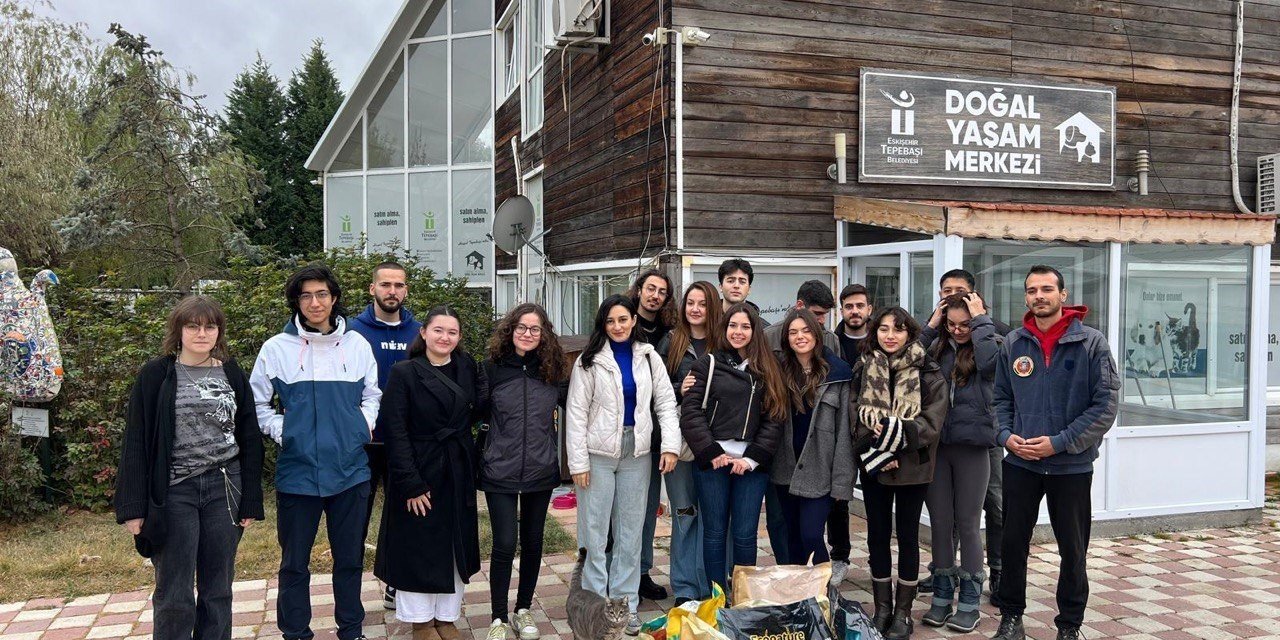 Esogü Öğrencilerinden Doğal Yaşam Merkezi’ne Ziyaret