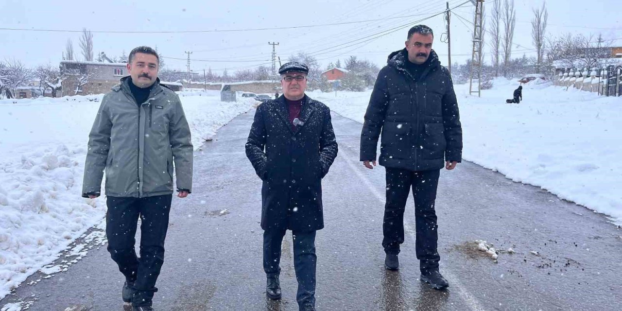 Başkan Özdoğan: "kar Rahmettir, Çalışmalarımız Sürüyor"