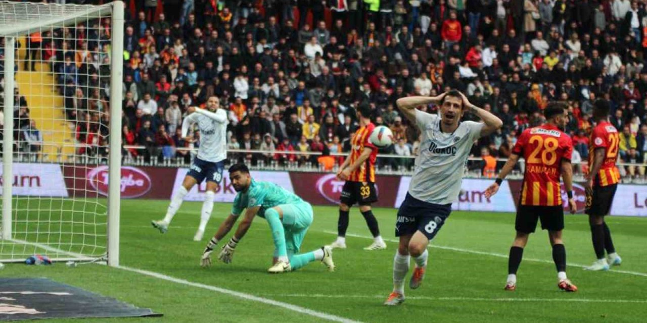 Kayserispor 15. Sırada Kaldı