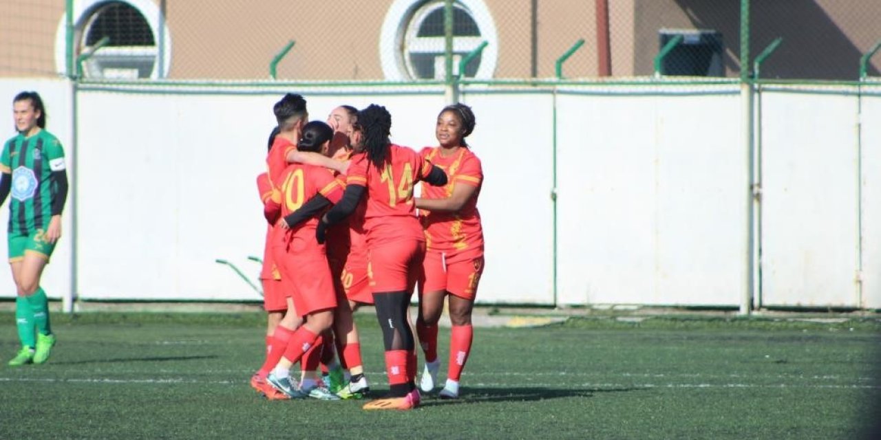 Kayseri Kadın Fk İlk Yarıya Nokta Koyacak