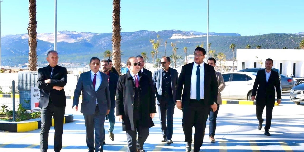 Vali Pehlivan, Taşucu Limanı’nda İncelemelerde Bulundu