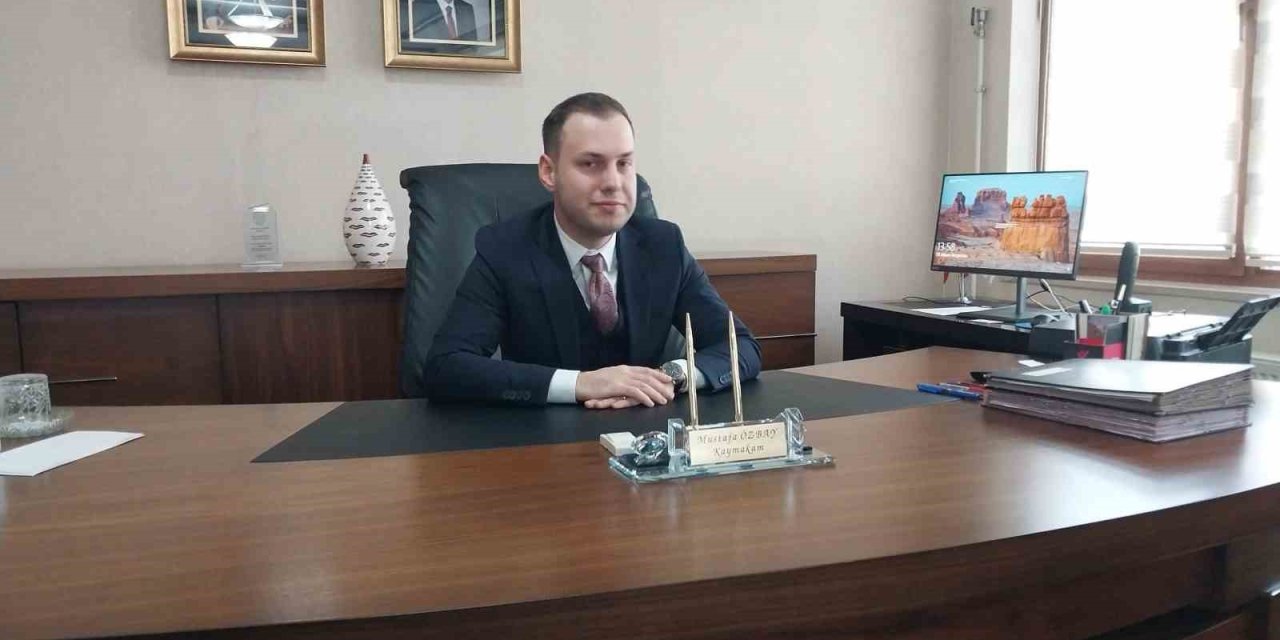Mut Kaymakamı Mustafa Özbay Göreve Başladı