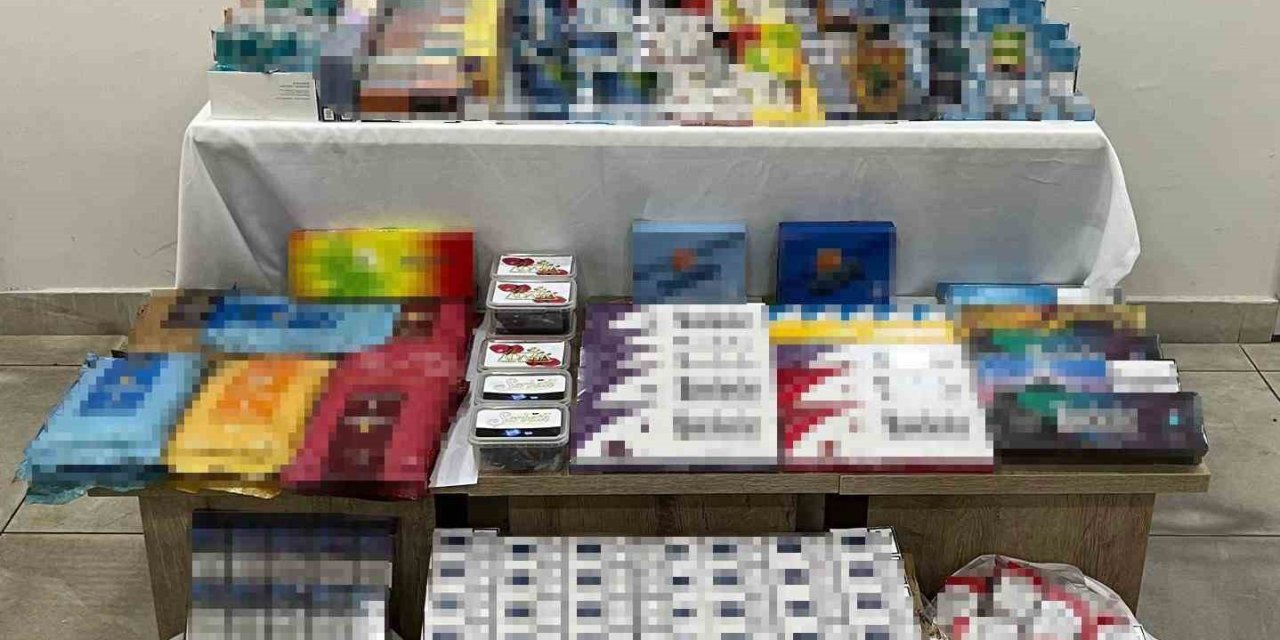 Antalya’da 2 Bin 132 Paket Kaçak Sigara Ve Tütün Ele Geçirildi
