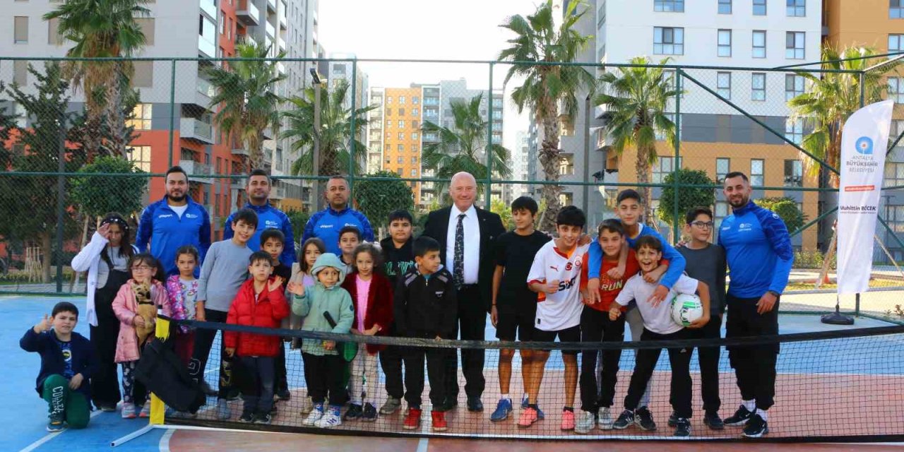 Büyükşehir’den Sporu Mahallelere Taşıyan Proje
