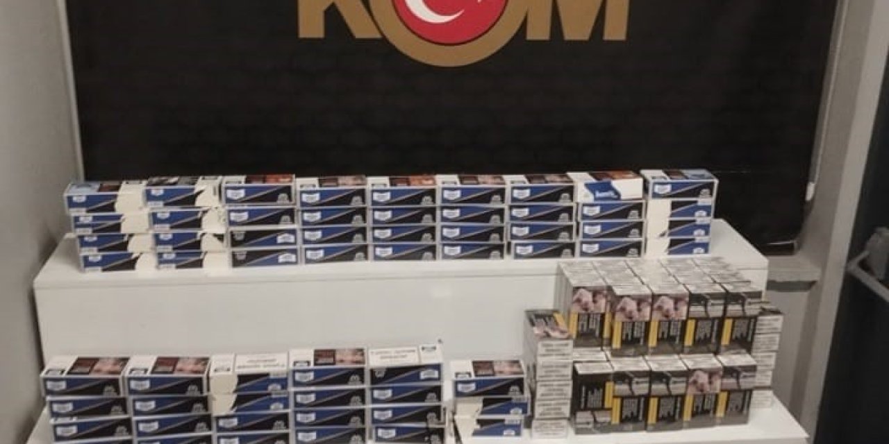 Tütün Kaçakçıları Polisten Kaçamadı