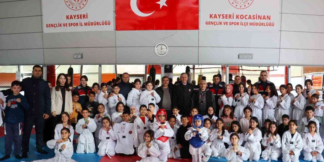 Kocasinan Jandarma Erva Spor Okulu’na Ziyaret