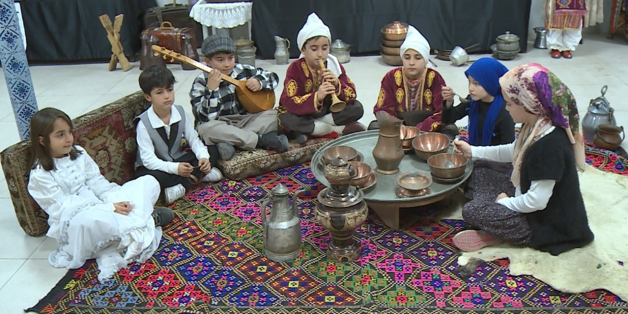 Çocukların Atalarının Kullandığı Eşyalarla Kurduğu Müze Nostalji Yaşattı