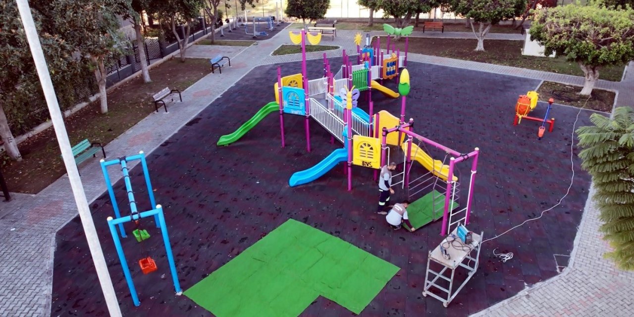 Akdeniz Belediyesi Engelsiz Parkı Yenilendi