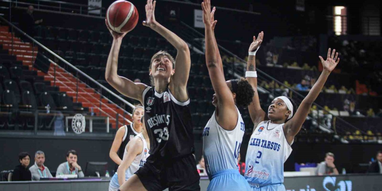 Türkiye Kadınlar Basketbol Ligi: Tarsus Spor: 77 - Beşiktaş: 85