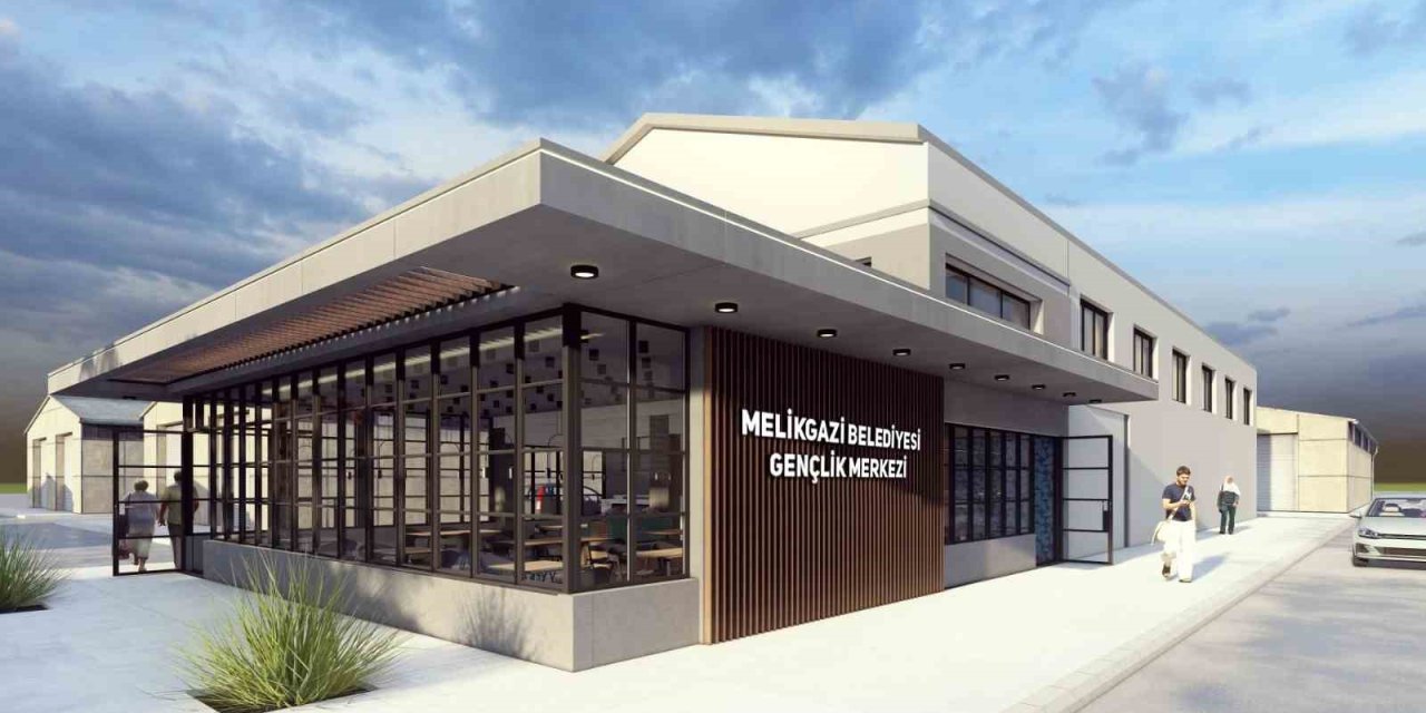 Melikgazi Belediyesi’nden Gençlere Bir Sosyal Tesis Daha