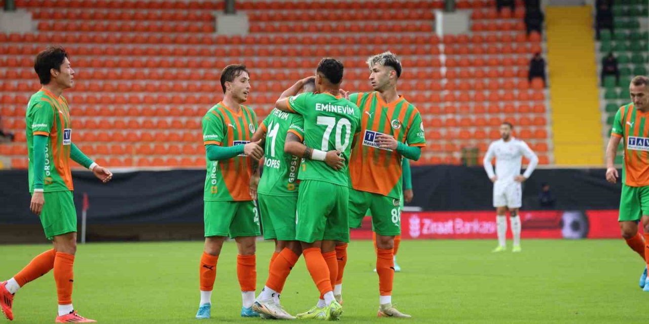 Ziraat Türkiye Kupası: Alanyaspor: 4 - Fethiyespor: 1