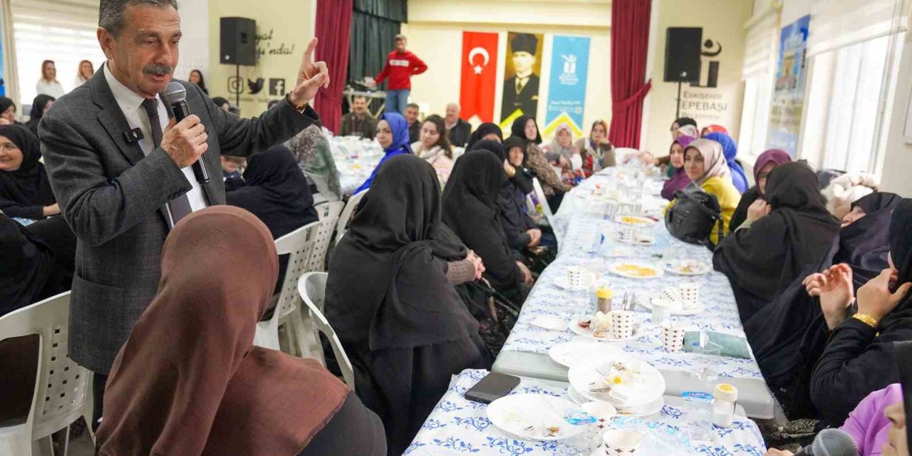 Başkan Ataç, Muttalip’li Kursiyerlerle Buluştu