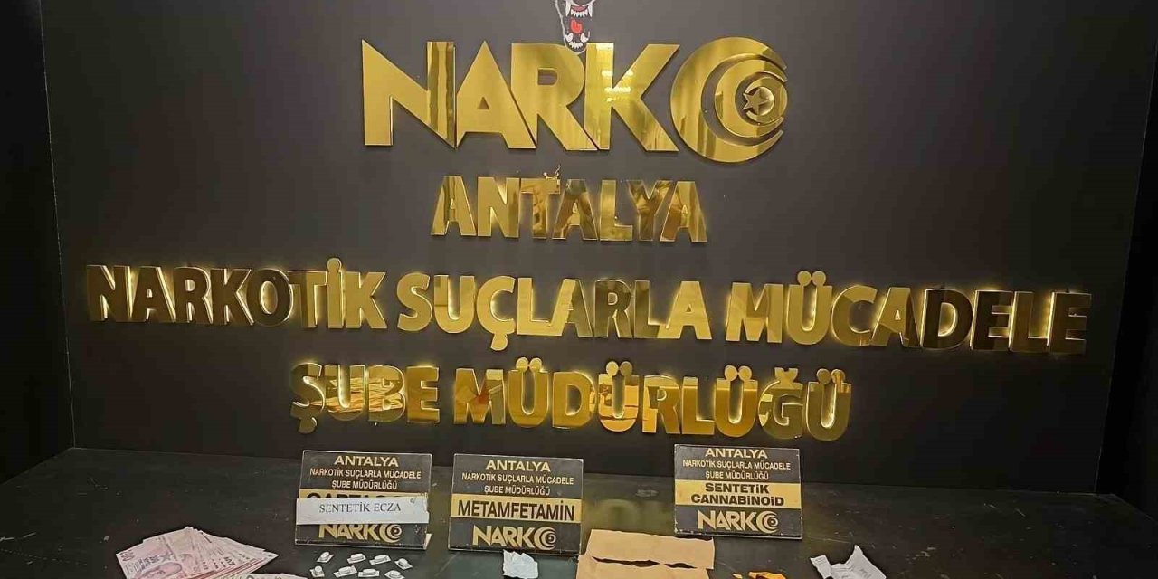 Antalya’da Eş Zamanlı Narkotik Operasyonu