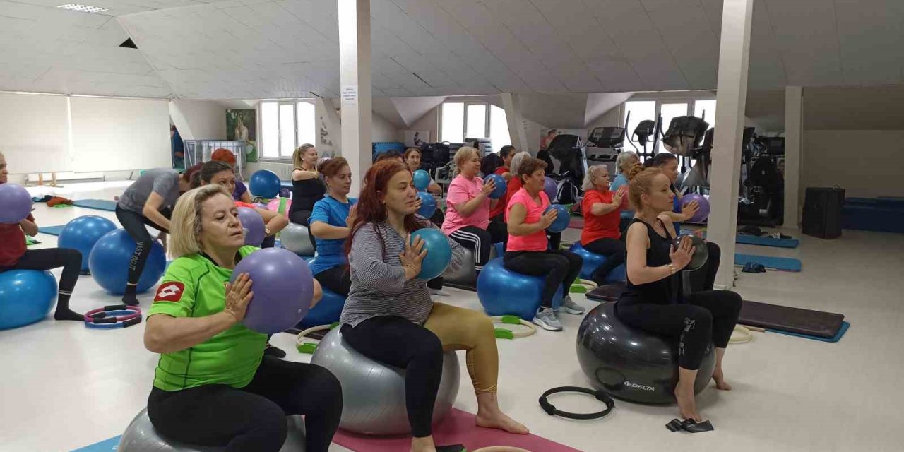 Odunpazarı Belediyesi’nden Pilates Eğitimleri