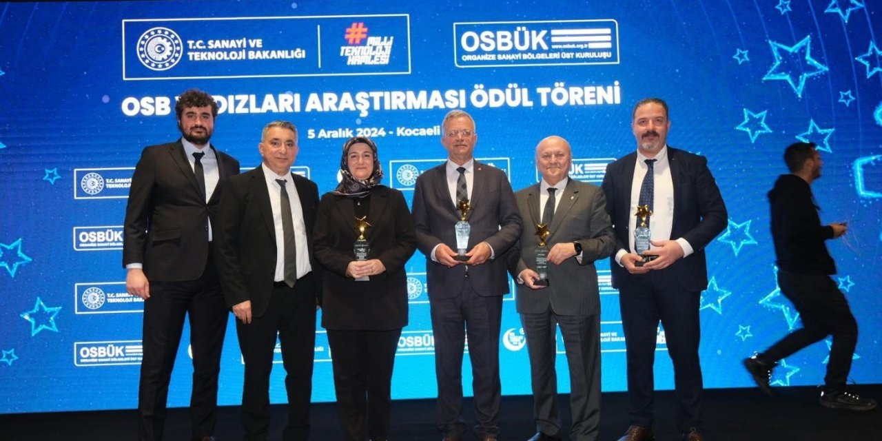 Mtosb’ye ‘en Çok Katkı Veren Osb’ Ödülü