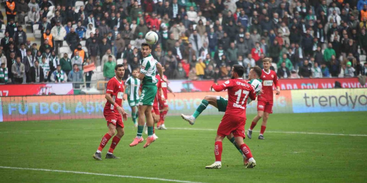 Trendyol Süper Lig: Konyaspor: 1 - Antalyaspor: 1 (maç Sonucu)