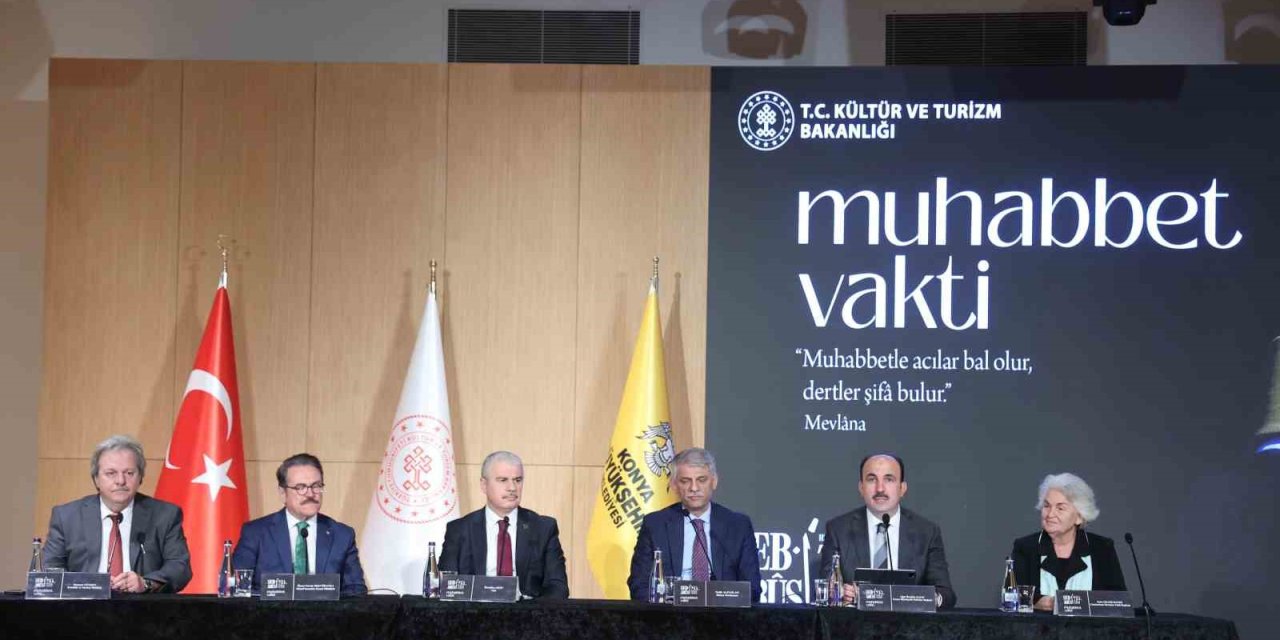 Hazreti Mevlana’nın 751. Vuslat Yıl Dönümü Uluslararası Anma Törenlerinin Tanıtım Toplantısı Yapıldı