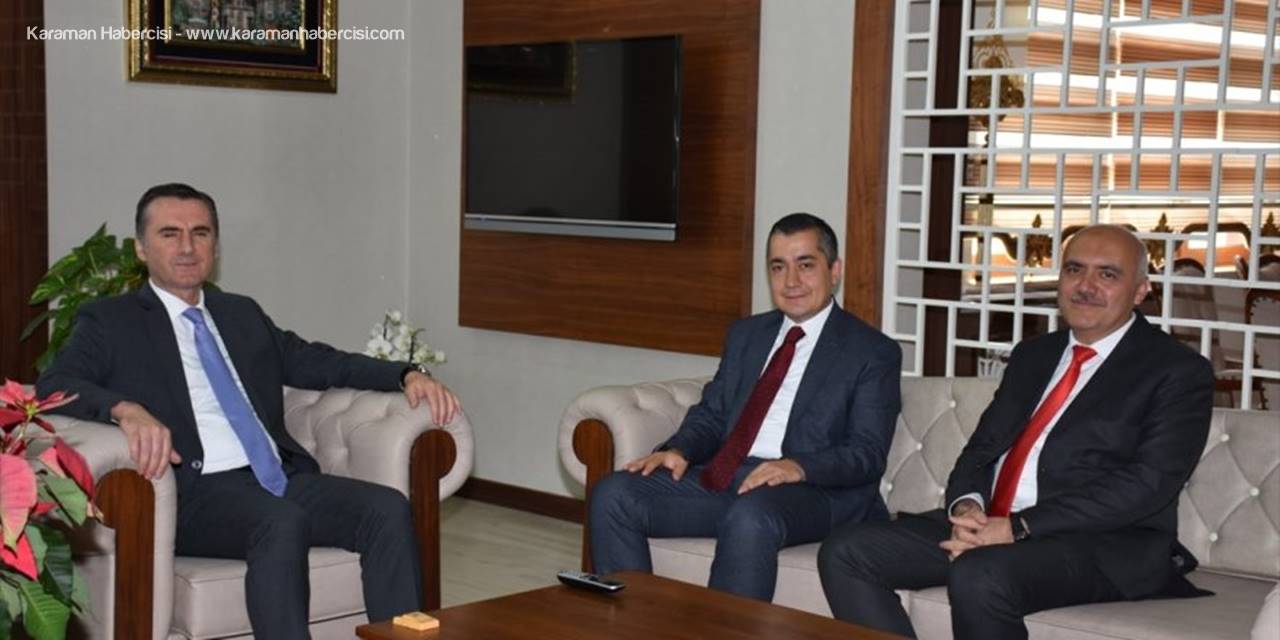 Başkan Acar'dan Pursaklar Kaymakamı Yıldız'a Ziyaret