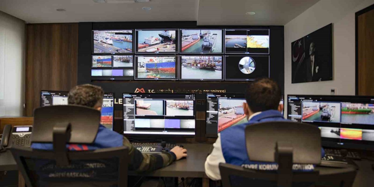 Mersin’de Egds Sistemi İle Denizler 7/24 Denetleniyor