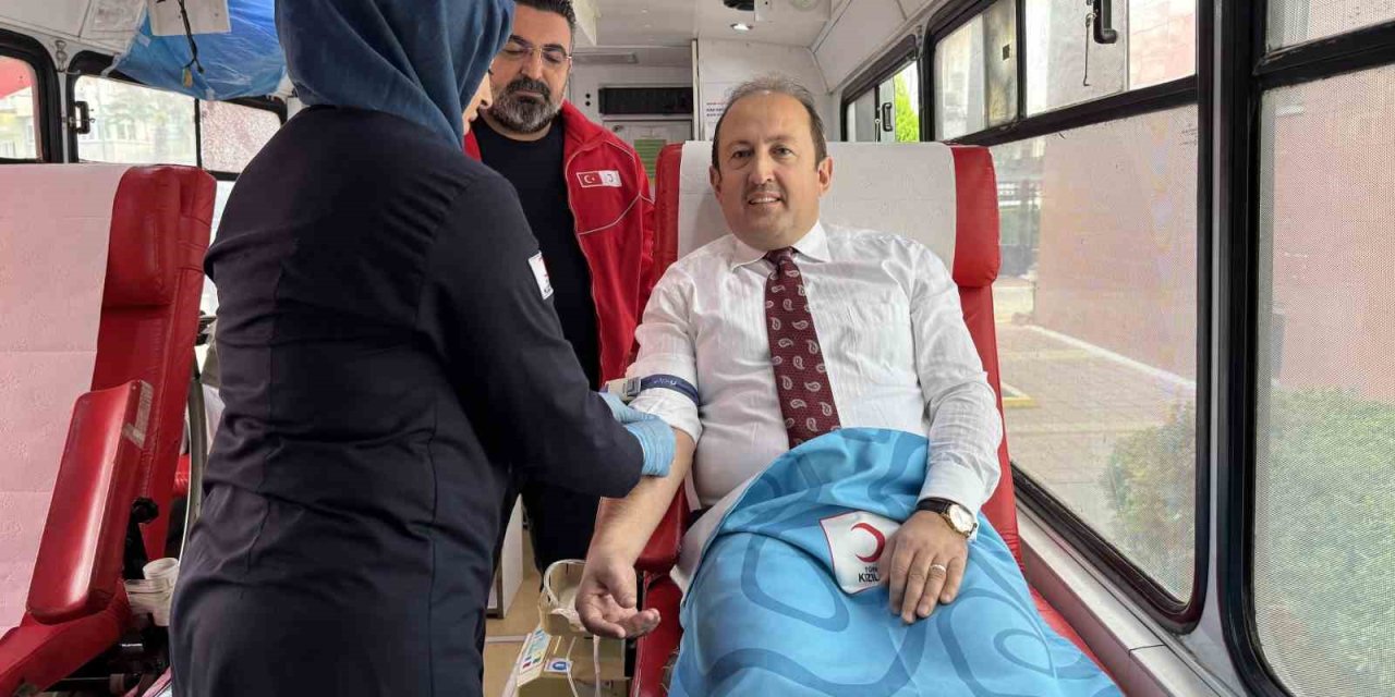 Mersin Valiliği Kan Bağışı Kampanyası Başlattı
