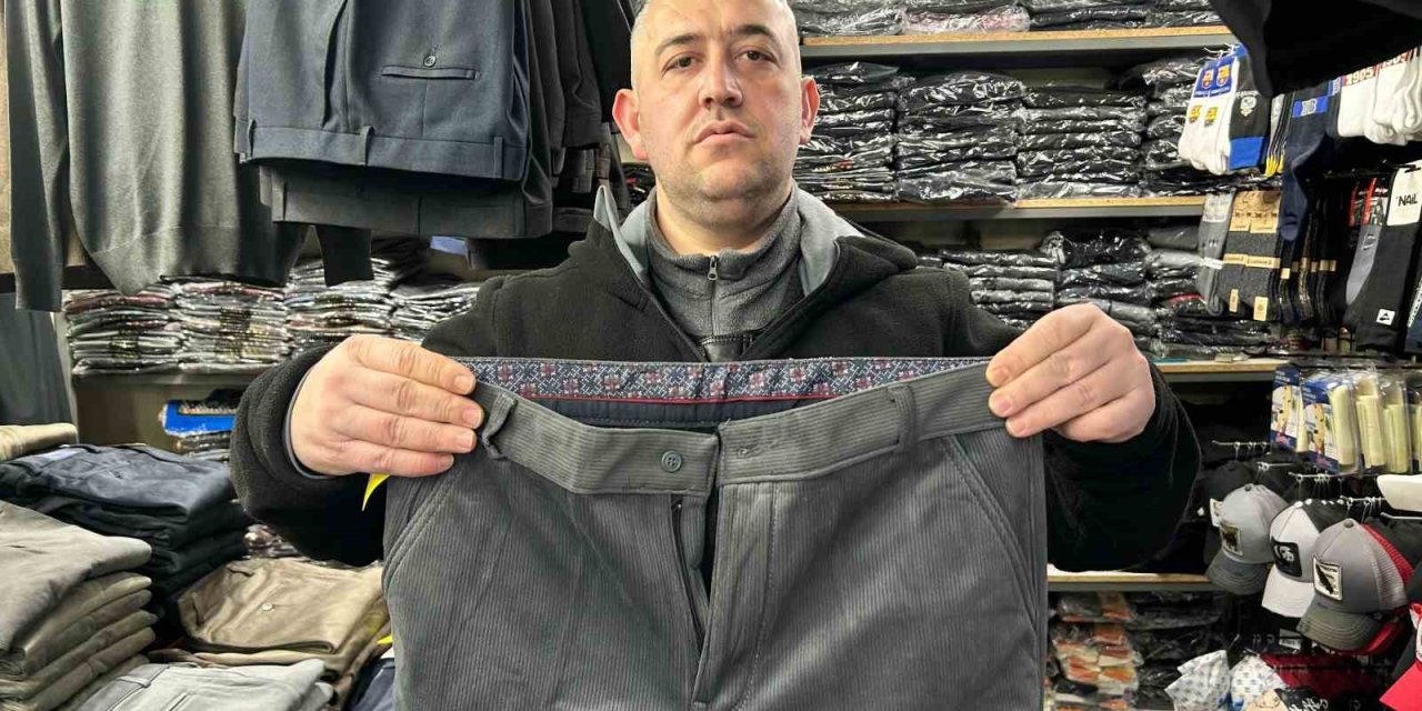 Kış Aylarında Isınmak İsteyen Vatandaşlar Çözümü Kadife Pantolonda Buluyor