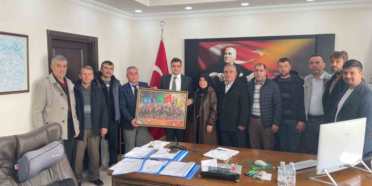 Ak Parti’den Beylikova Kaymakamı Şanal’a Hayırlı Olsun Ziyareti