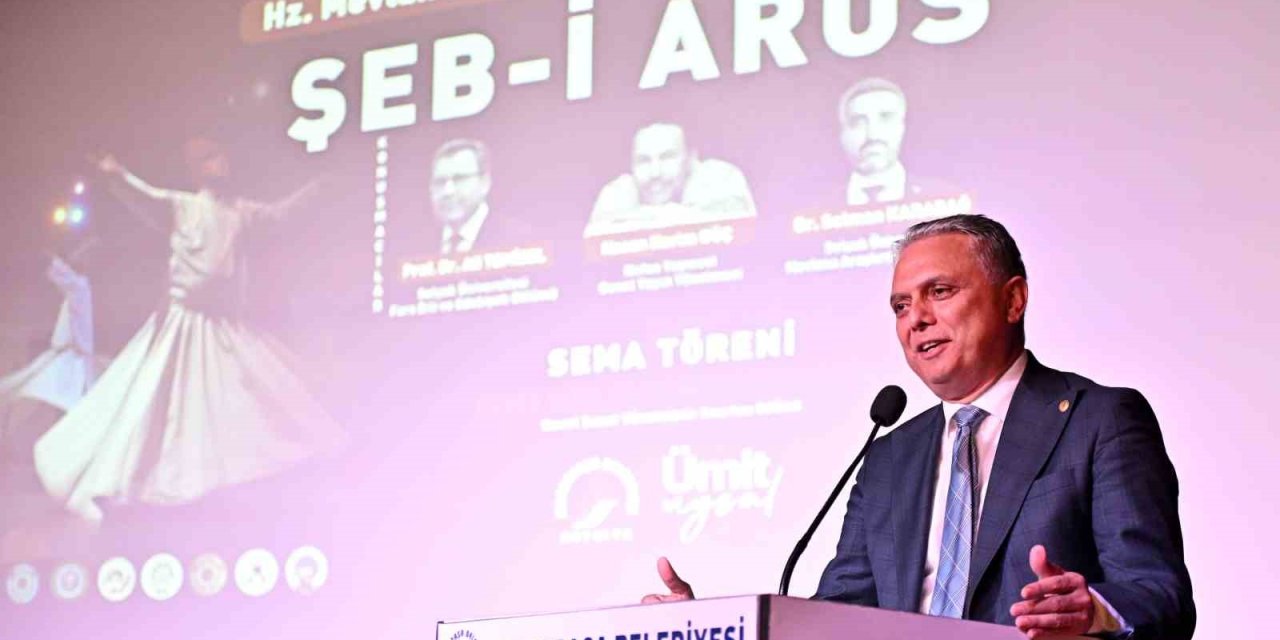 Uysal: "hazreti Mevlana’nın Işığı İnsanlığa Rehberlik Ediyor"