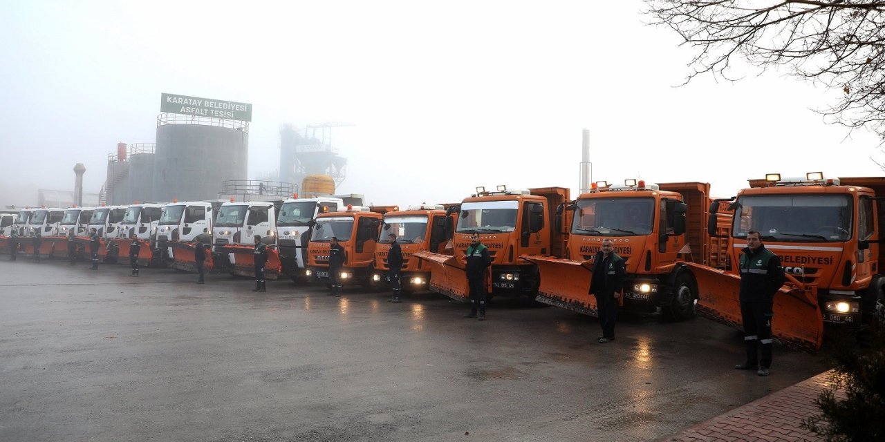 Karatay Belediyesi’nden Kış Mesaisi