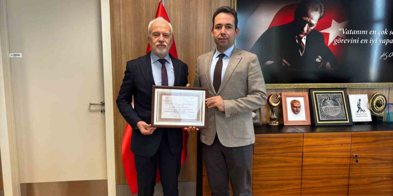 Eskişehir Şehir Hastanesi’ne "beslenme Dostu Ve Fiziksel Aktiviteyi Destekleyen İşyeri" Sertifikası