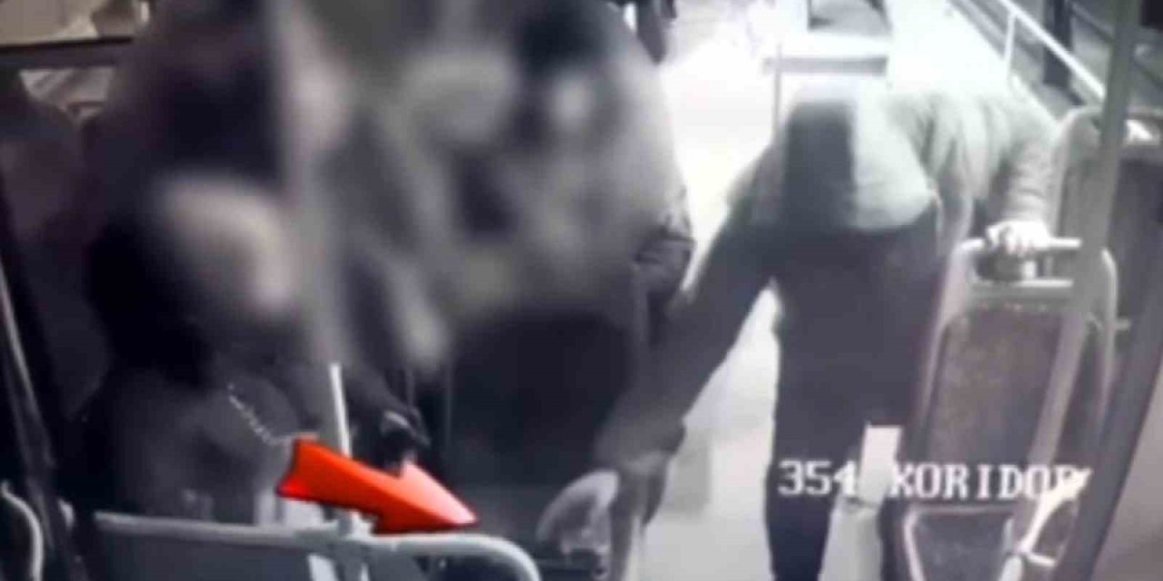 Halk Otobüsünde Hırsızlık Yaptı, Polisten Kaçamadı