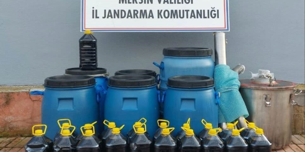Mersin’de 420 Litre Sahte İçki Ele Geçirildi