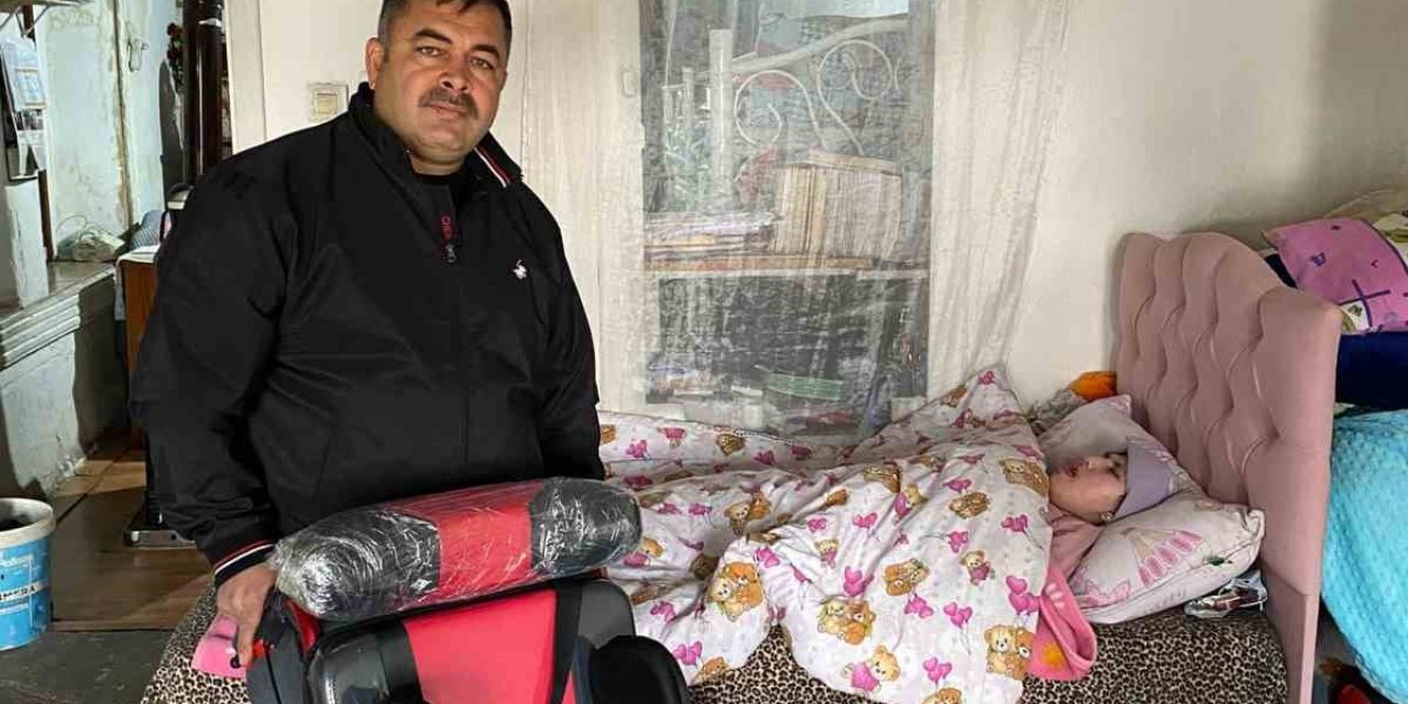 Yürüme Engelli Ayşe, Hayali Olan Akülü Aracına Kavuştu