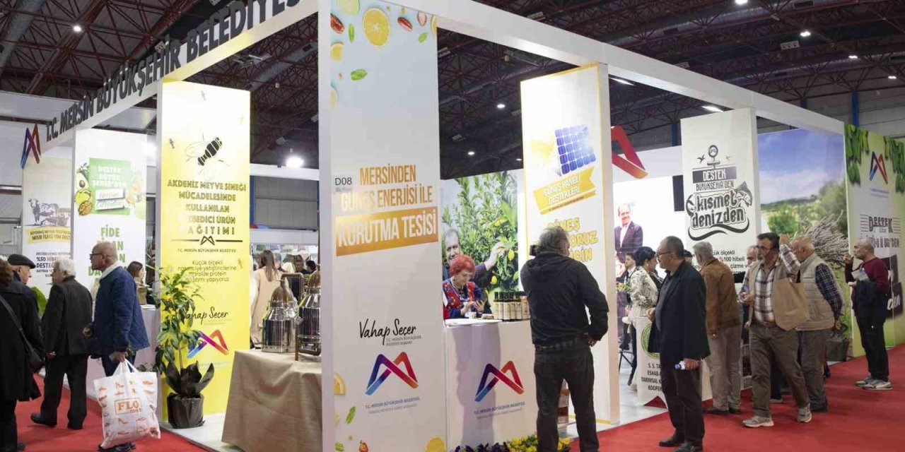 Mersin Tarım Fuarı Kapılarını Ziyaretçilerine Açtı