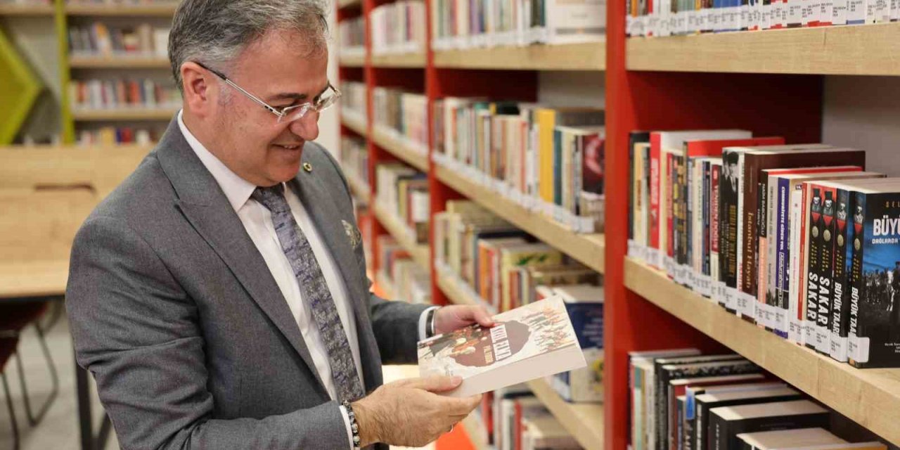 Başkan Özdoğan: "halit Özkaya Kütüphanesi’yle Gençlerimizin Geleceğine Yatırım Yapıyoruz"