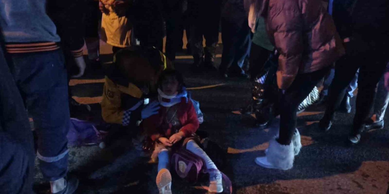 Konya’da Otomobil Çarptığı 2 Çocuk Yaralandı